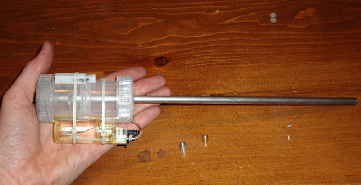 The Micro Raptor mini combustion launcher