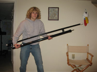 Me with my First Cannon.... and Obnoxiously long and funny looking hair......