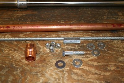 This is pretty much what you will need. If you bought a check valve, you won't need the copper fitting or other check valve parts.