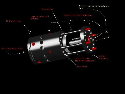 Image of valve with labels.