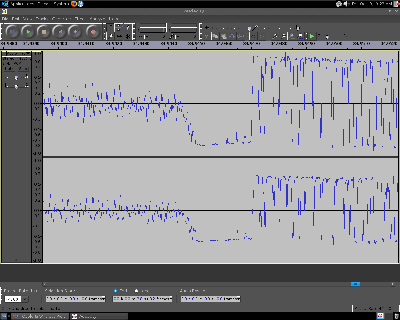 End of hiss is followed by a strong pressure wave as the valve pops all the way open.