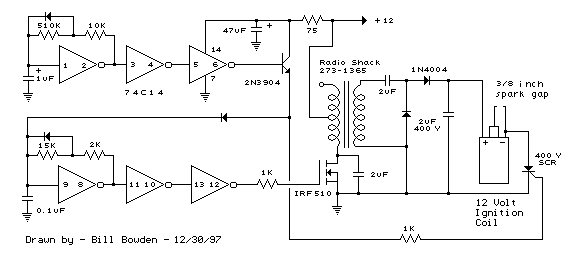 CDI schematic found online.