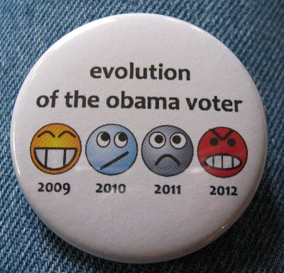 Oboma voters button