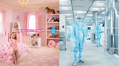 Your clean room vs our clean room.