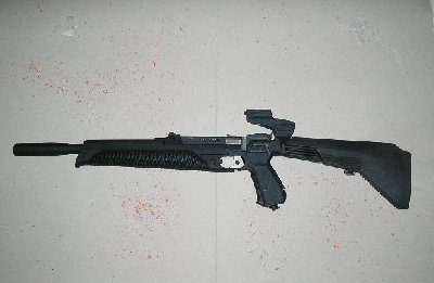 Baikal Mp-651K convertible pistol/carbine