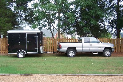 My gig truck and trailer setup.